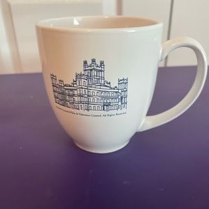 Downton Abbey White Tea Mug